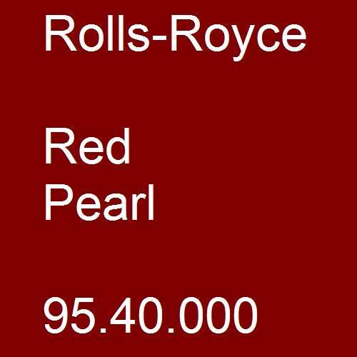 Rolls-Royce, Red Pearl, 95.40.000.
